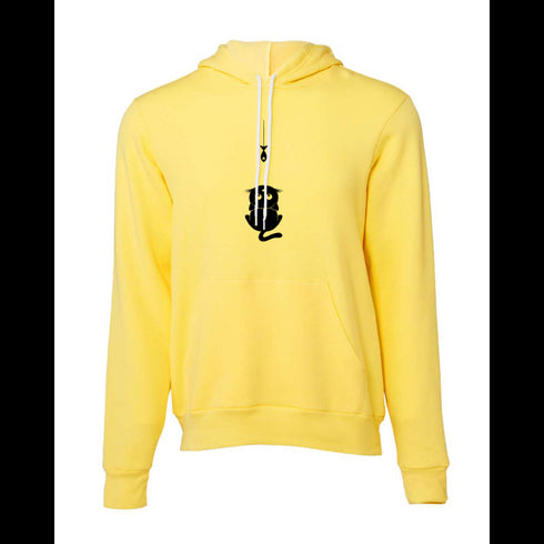 Cats eat fish Bella canvas hoodie 3719